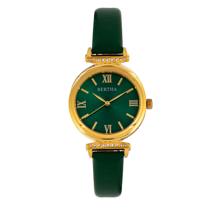 Bertha Jasmine Leather-Band Watch - BTHBR9604