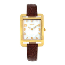 Load image into Gallery viewer, Bertha Marisol Swiss MOP Leather-Band Watch - Dark Brown - BTHBR6903