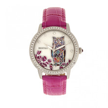 Load image into Gallery viewer, Bertha Madeline MOP Leather-Band Watch - Hot Pink - BTHBR7106
