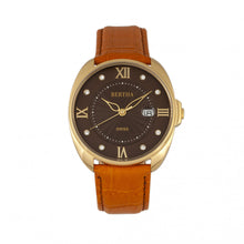 Load image into Gallery viewer, Bertha Amelia Leather-Band Watch w/Date - Orange - BTHBR6306
