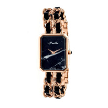 Load image into Gallery viewer, Bertha Eleanor Ladies Swiss Bracelet Watch - Rose Gold/Black - BTHBR5906