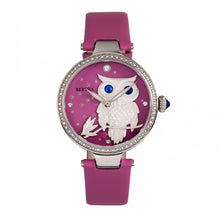 Load image into Gallery viewer, Bertha Rosie Leather-Band Watch - Silver/Pink - BTHBR8802