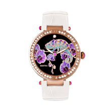 Load image into Gallery viewer, Bertha Camilla Mother-Of-Pearl Leather-Band Watch - White - BTHBR6207
