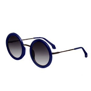 Bertha Quant Handmade in Italy Sunglasses - Navy - BRSIT110-3
