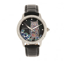 Load image into Gallery viewer, Bertha Madeline MOP Leather-Band Watch - Black - BTHBR7104
