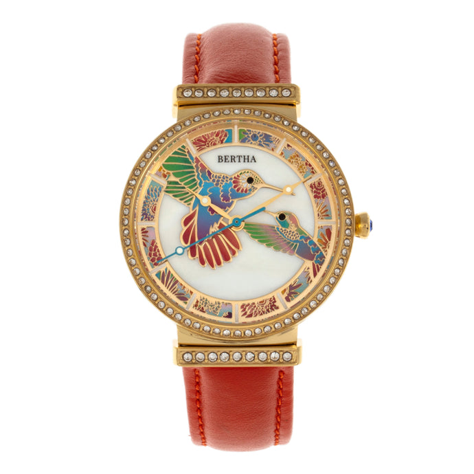 Bertha Emily Mother-Of-Pearl Ladies Watch - BTHBR7806