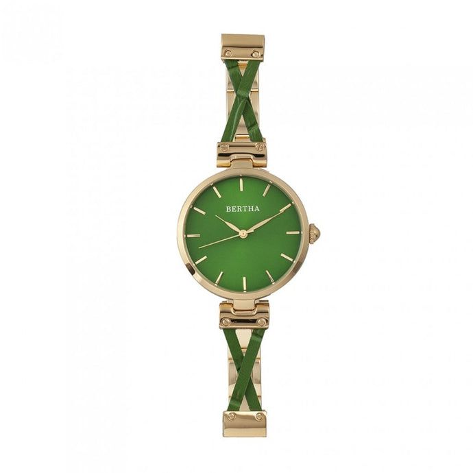 Bertha Amanda Criss-Cross Ladies Watch - BTHBR7603