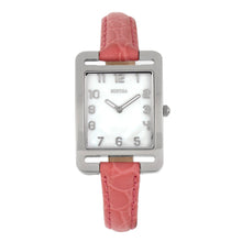 Load image into Gallery viewer, Bertha Marisol Swiss MOP Leather-Band Watch - Coral - BTHBR6902
