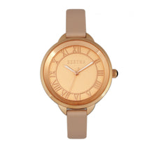 Load image into Gallery viewer, Bertha Madison Sunray Dial Leather-Band Watch - Light Pink/Rose Gold - BTHBR6706