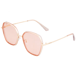 Bertha Emilia Polarized Sunglasses - Rose Gold/Pink - BRSBR037PK