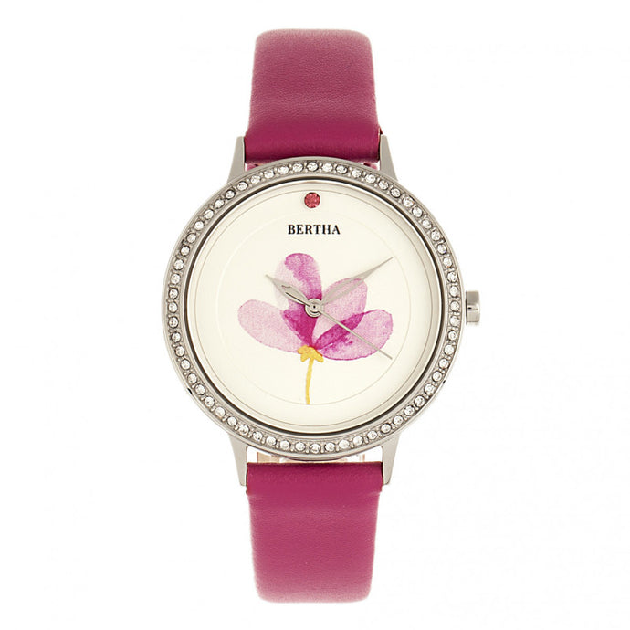 Bertha Delilah Leather-Band Watch - BTHBR8603