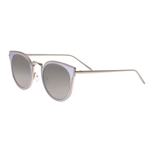 Bertha Harper Polarized Sunglasses - Silver/Silver - BRSBR026SL