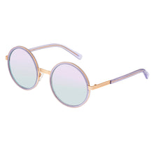 Load image into Gallery viewer, Bertha Riley Polarized Sunglasses - Rose Gold/Purple  - BRSBR028PU
