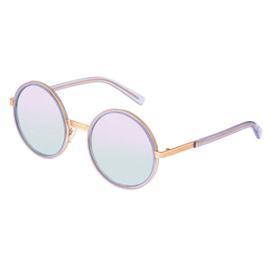 Bertha Riley Polarized Sunglasses - Rose Gold/Purple  - BRSBR028PU