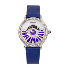 Load image into Gallery viewer, Bertha Adaline Mother-Of-Pearl Leather-Band Watch - Purple - BTHBR8203
