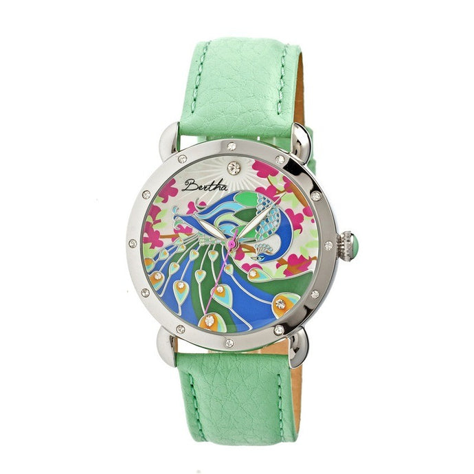 Bertha Didi MOP Leather-Band Ladies Watch - BTHBR2806