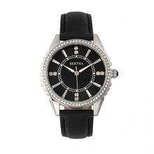 Load image into Gallery viewer, Bertha Clara Leather-Band Watch - Black - BTHBR8101