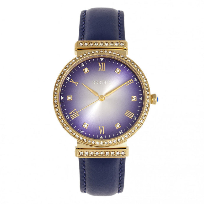 Bertha Allison Leather-Band Watch - BTHBR9304