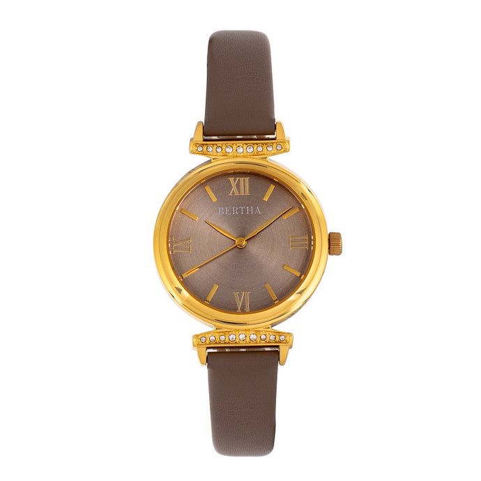 Bertha Jasmine Leather-Band Watch - BTHBR9603