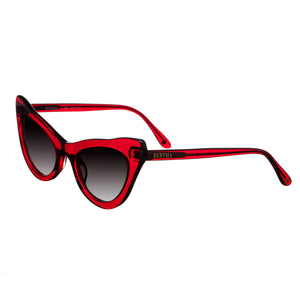 Bertha Kitty Handmade in Italy Sunglasses - Red - BRSIT104-1