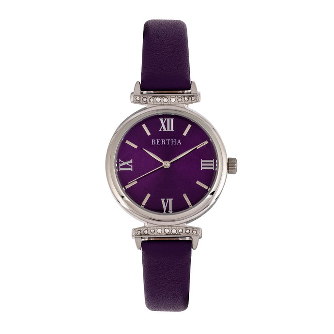 Bertha Jasmine Leather-Band Watch - BTHBR9602