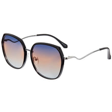 Load image into Gallery viewer, Bertha Hensley Polarized Sunglasses - Black/Blue-Pink - BRSBR048BP