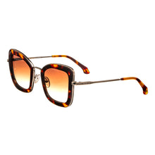 Load image into Gallery viewer, Bertha Delphine Handmade in Italy Sunglasses - Tortoise - BRSIT108-2
