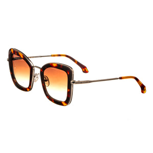 Bertha Delphine Handmade in Italy Sunglasses - Tortoise - BRSIT108-2