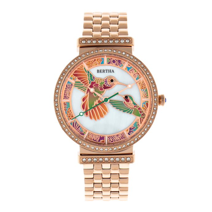 Bertha Emily Mother-Of-Pearl Ladies Watch - BTHBR7803