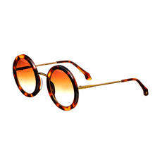Load image into Gallery viewer, Bertha Quant Handmade in Italy Sunglasses - Tortoise - BRSIT110-2
