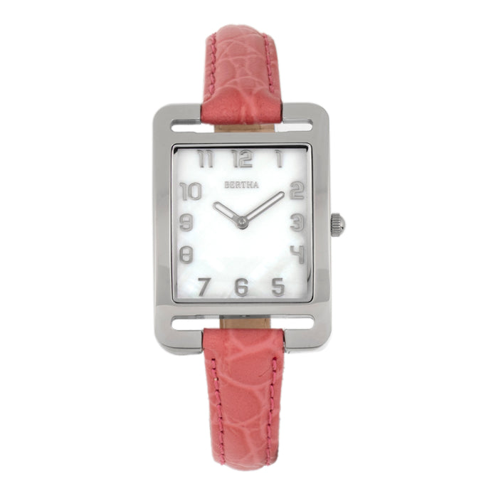 Bertha Marisol Swiss MOP Leather-Band Watch - BTHBR6902