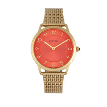 Load image into Gallery viewer, Bertha Abby Swiss Bracelet Watch - Gold/Red - BTHBR6803