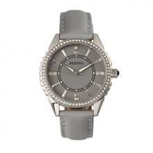 Load image into Gallery viewer, Bertha Clara Leather-Band Watch - Grey - BTHBR8102