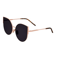 Load image into Gallery viewer, Bertha Logan Polarized Sunglasses - Rose Gold/Black - BRSBR036RG
