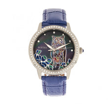 Load image into Gallery viewer, Bertha Madeline MOP Leather-Band Watch - Purple - BTHBR7105
