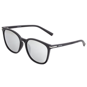 Bertha Piper Polarized Sunglasses - Black/Silver - BRSBR039SL