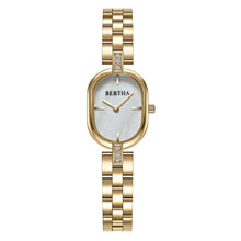 Load image into Gallery viewer, Bertha Lana Bracelet Watch - Gold/White - BTHBS1502
