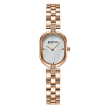 Load image into Gallery viewer, Bertha Lana Bracelet Watch - Rose Gold/White - BTHBS1503
