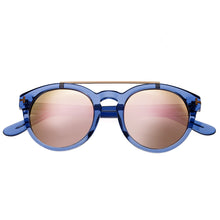 Load image into Gallery viewer, Bertha Ava Polarized Sunglasses - Blue/Rose Gold - BRSBR011B
