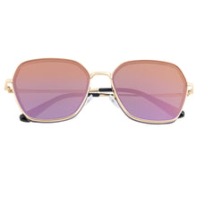 Load image into Gallery viewer, Bertha Emilia Polarized Sunglasses - Gold/Purple-Gold - BRSBR037PU
