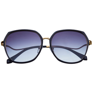 Bertha Hensley Polarized Sunglasses - Black/Black - BRSBR048GY