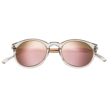 Load image into Gallery viewer, Bertha Hayley Polarized Sunglasses - Clear/Rose - BRSBR014W
