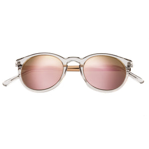 Bertha Hayley Polarized Sunglasses - Clear/Rose - BRSBR014W