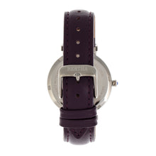 Load image into Gallery viewer, Bertha Emily Mother-Of-Pearl Leather-Band Watch - Silver/Purple - BTHBR7805
