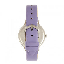 Load image into Gallery viewer, Bertha Delilah Leather-Band Watch - Silver/Lavender - BTHBR8602
