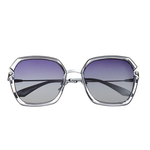 Bertha Teagan Polarized Sunglasses - Purple/Purple - BRSBR033GY
