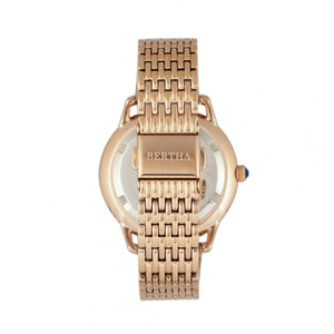 Bertha Abby Swiss Bracelet Watch - Rose Gold/Fuchsia - BTHBR6804
