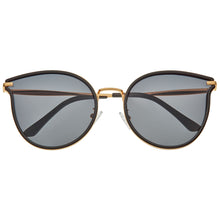Load image into Gallery viewer, Bertha Moon Polarized Sunglasses - Gold/Black - BRSBR056C1
