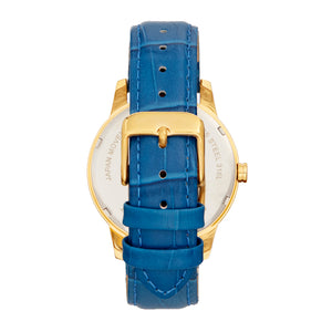 Bertha Prudence Leather-Band Watch - Blue - BTHBS1402