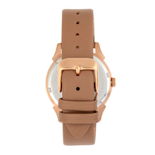 Load image into Gallery viewer, Bertha Ida Mother-of-Pearl Leather-Band Watch - Beige - BTHBS1205
